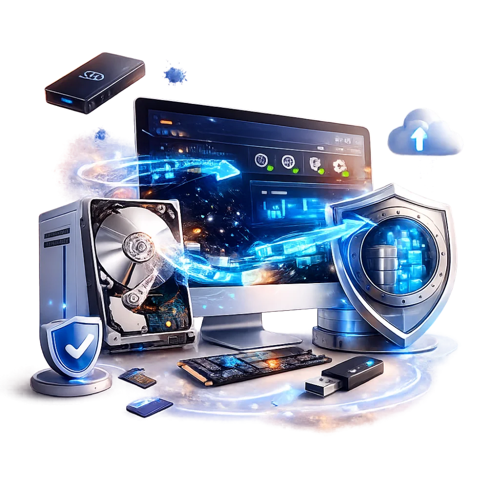 Data recovery services for computers and storage devices in Darwin