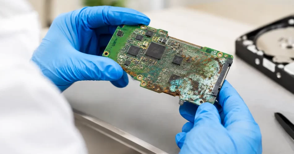 Logic Board Corrosion Case Study That Saved Data